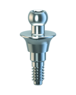 Rovný base abutment kónický H 1mm