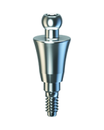 Rovný base abutment kónický H 4mm