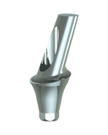 Kónický anatomický konkávní nakloněný abutment 20° D 4.5mm H 1mm