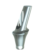 Kónický anatomický konkávní nakloněný abutment 20° D 4.5mm H 2mm