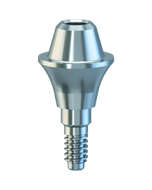 Rovný abutment pro fixaci šroubovaného můstku H 2mm