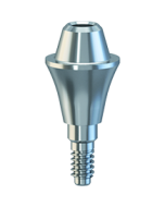 Rovný abutment pro fixaci šroubovaného můstku H 3mm