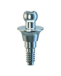 Rovný base abutment kónický H 1mm