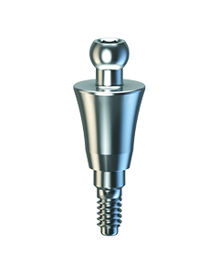 Rovný base abutment kónický H 4mm