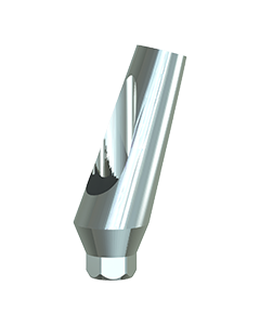 Kónický anatomický konkávní nakloněný abutment s ostrým okrajem 20°