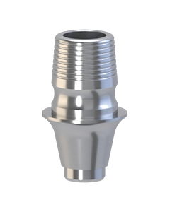 Ti-Base abutment L 4mm H 1mm Non-Engage