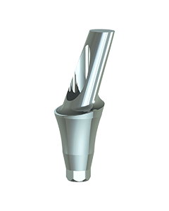 Kónický anatomický konkávní nakloněný abutment 20° D 4.5mm H 4mm
