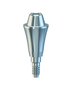 Rovný abutment pro fixaci šroubovaného můstku H 5mm
