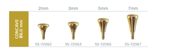 full image paltop implants conical concave